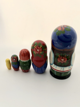 Load image into Gallery viewer, Village Man With Accordion Nesting Doll