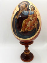 Load image into Gallery viewer, St. Mary with Jesus Large Religious Egg