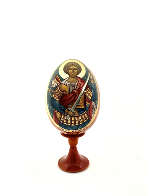 Small ST. George Religious Egg