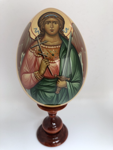 Angel Mickle Religious Egg large