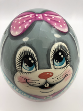 Load image into Gallery viewer, Easter Bunny Eggs 5 pc Nesting Doll