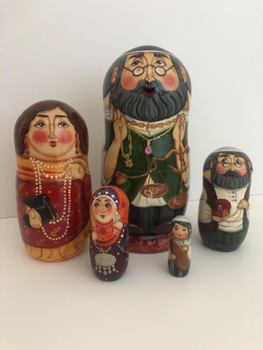 Jeweler Family Nesting Doll