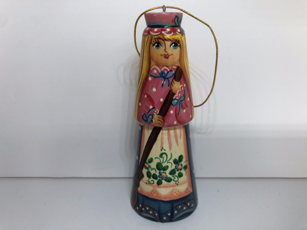 Village Girl's Christmas Ornament