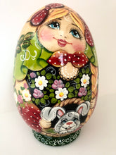 Load image into Gallery viewer, Easter  Eggs 5 pc Nesting Doll