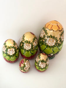 Easter  Eggs 5 pc Nesting Doll